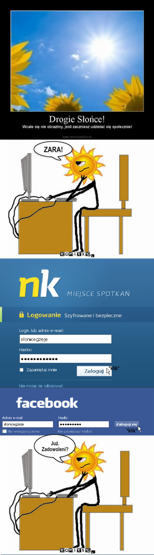 Uspołecznione Słońce – *klik* *klik* Już. Zadowoleni? 