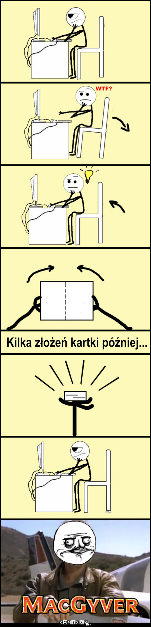 Poczuj się jak... – Kilka złożeń kartki później... 