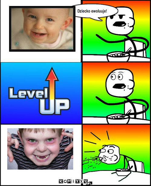 Level Up – Dziecko ewoluuje! 