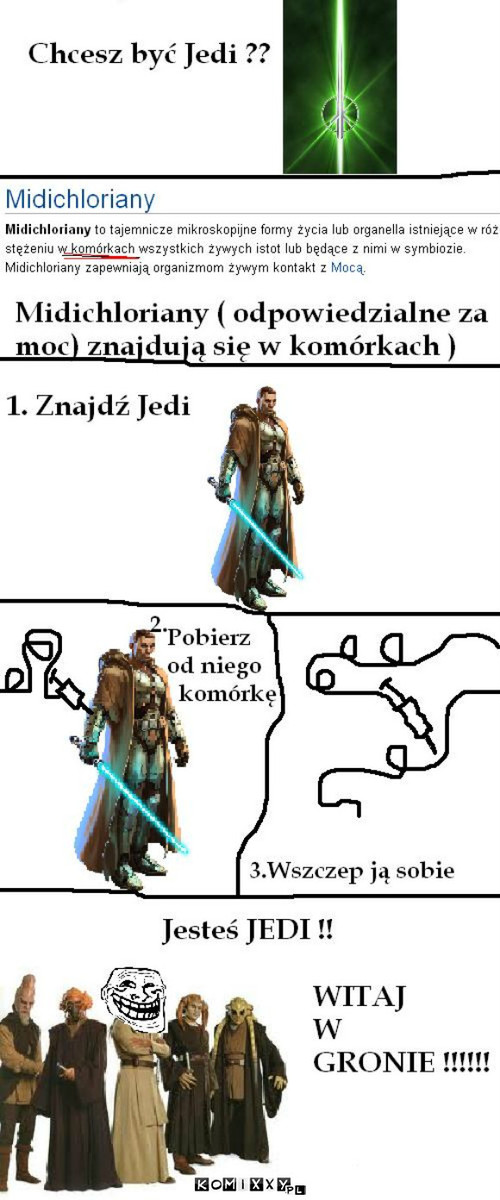 Zostań JEDI ! –  