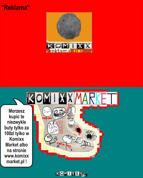 Komixx Tiwi – ''Reklama'' Morzesz kupic te niezwykle buty tylko za 100zl tylko w  Komixx Market albo na stronie www.komixxmarket.pl ! 