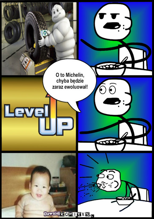 Level up - Michelin – O to Michelin, chyba będzie zaraz ewoluował! 