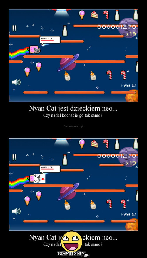 Nyan Cat on i tak jest zajefajny –  