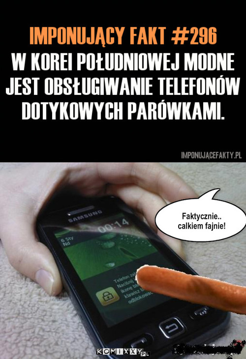 Telefon na parówke – Faktycznie.. calkiem fajnie! 