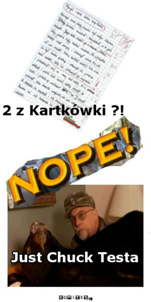 2 z kartkówki ?! –  