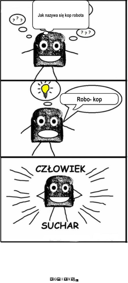 Robo kop – Jak nazywa się kop robota Robo- kop 