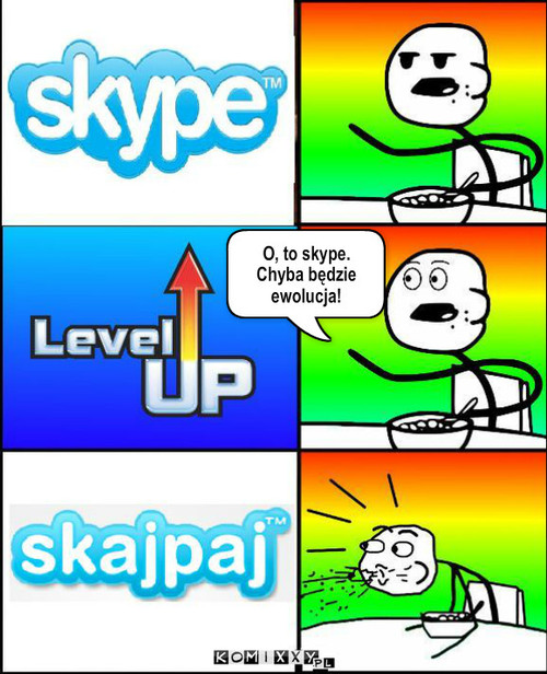 Skajpaj – O, to skype. Chyba będzie ewolucja! 