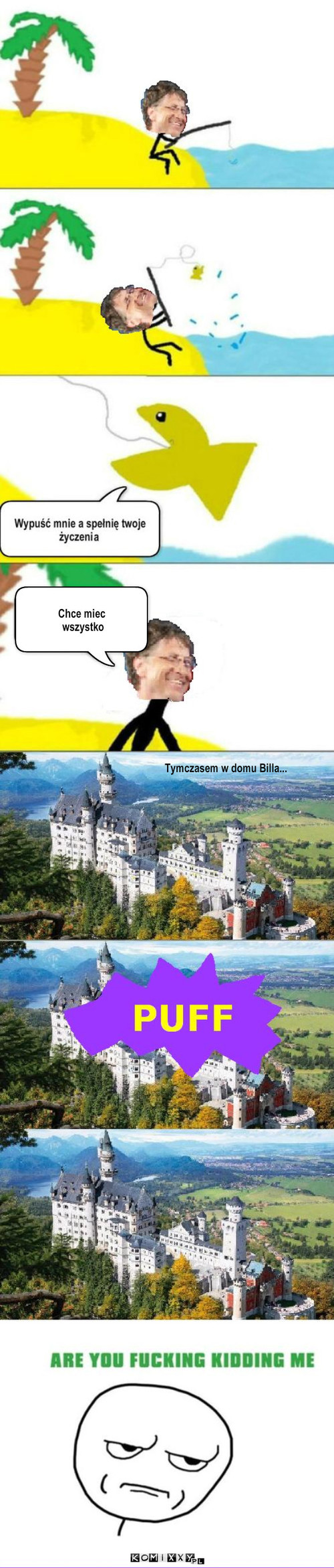 Życzenie Billa – Chce miec
 wszystko Tymczasem w domu Billa... 