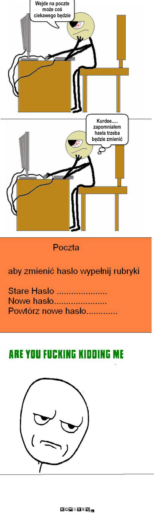 Zmiana Hasła – Wejde na poczte może coś ciekawego będzie Kurdee..... zapomniałem hasła trzeba będzie zmienić 