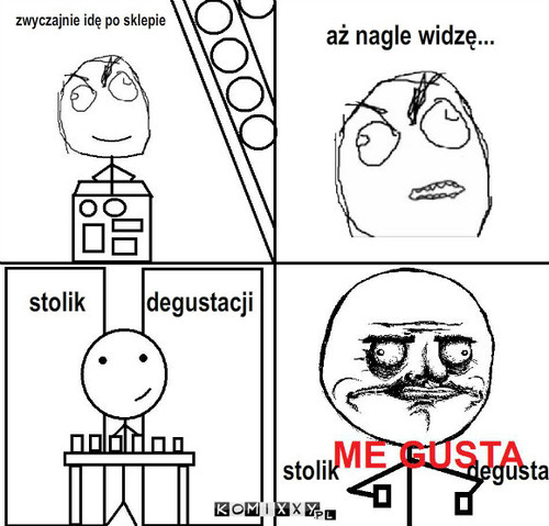 Me gusta stolik degusta –  