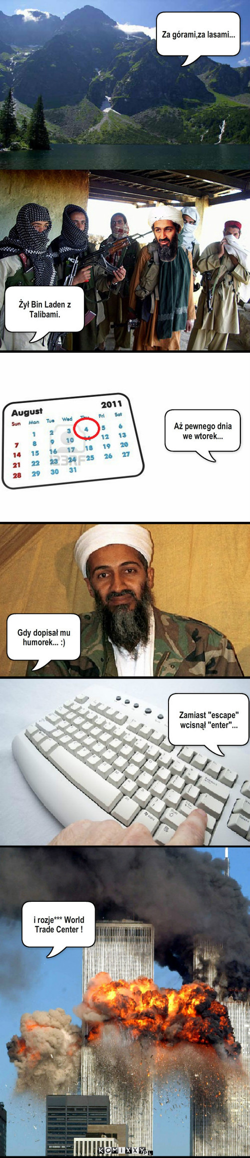 Wspomnienie Bin Laden'a –  