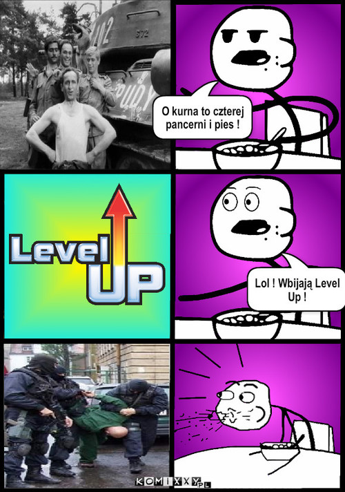 Czterej Pancerni i pies level up – O kurna to czterej pancerni i pies ! Lol ! Wbijają Level Up ! 