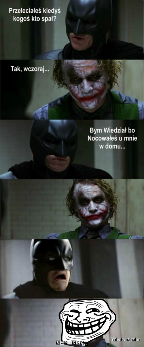 Batman i Joker – Hahahahahaha hahahahahaha 
