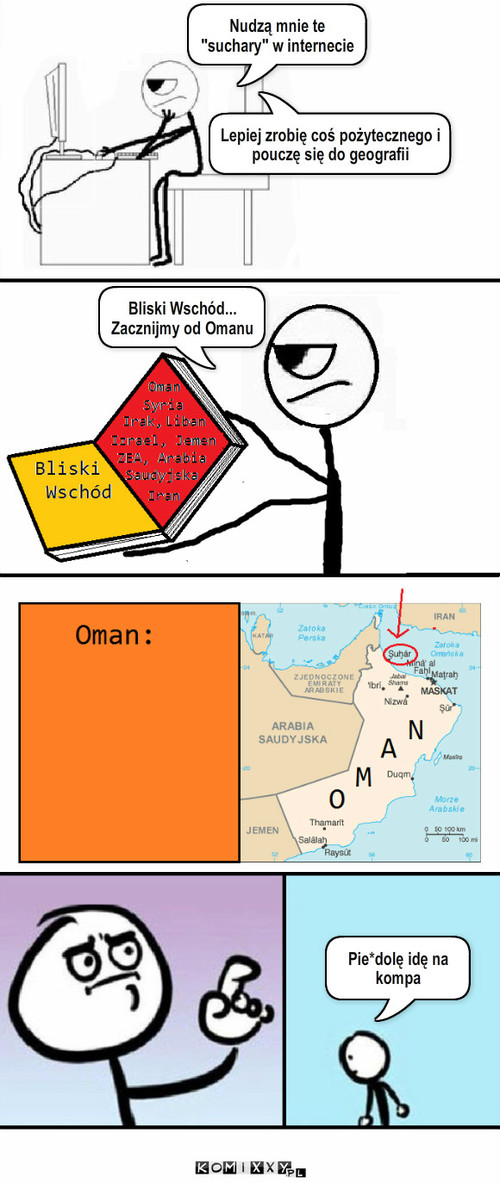 Suhar – Bliski Wschód... Zacznijmy od Omanu Pie*dolę idę na kompa Nudzą mnie te 