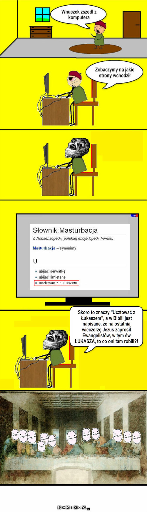 Ucztować z Łukaszem – Skoro to znaczy 