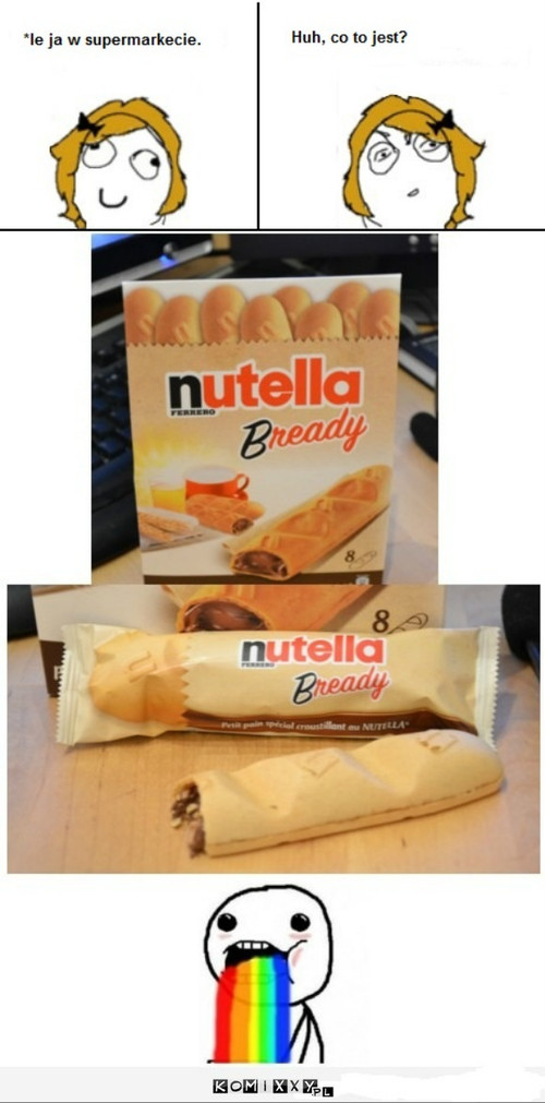 Nutella bready –  