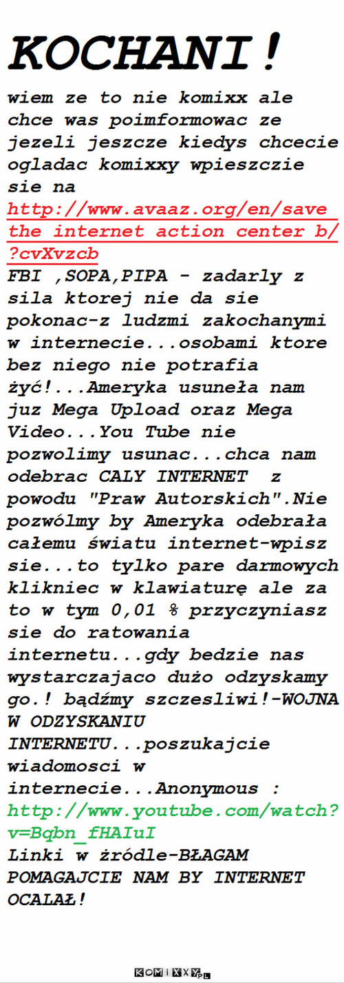 OCALMY INTERNET! –  