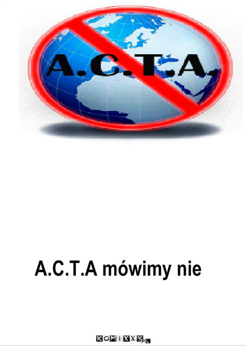 Nie ac – A.C.T.A mówimy nie 