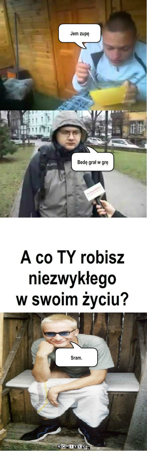 Co bedziesz robił – Sram. 