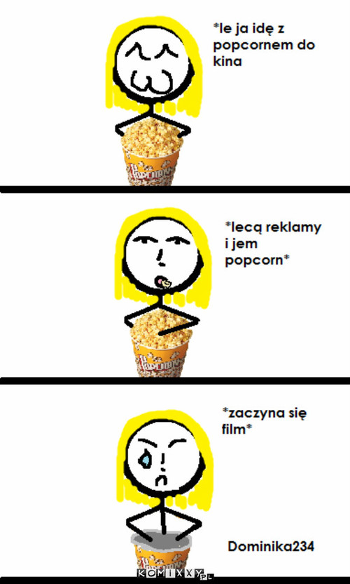 Popcorn w kinie –  