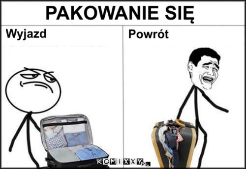 Pakowanie się –  