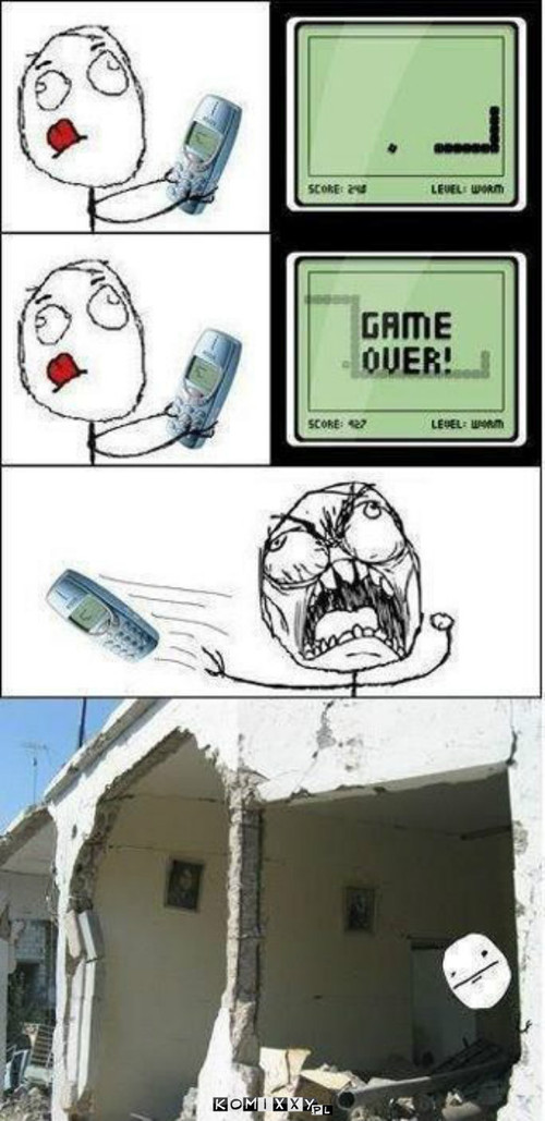 Game over –  