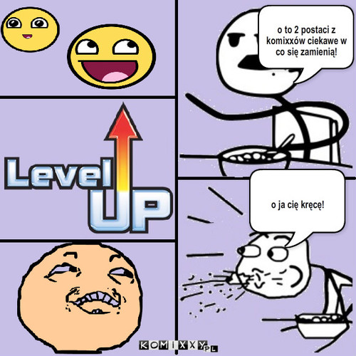 Level up – o to 2 postaci z komixxów ciekawe w co się zamienią! o ja cię kręcę! 