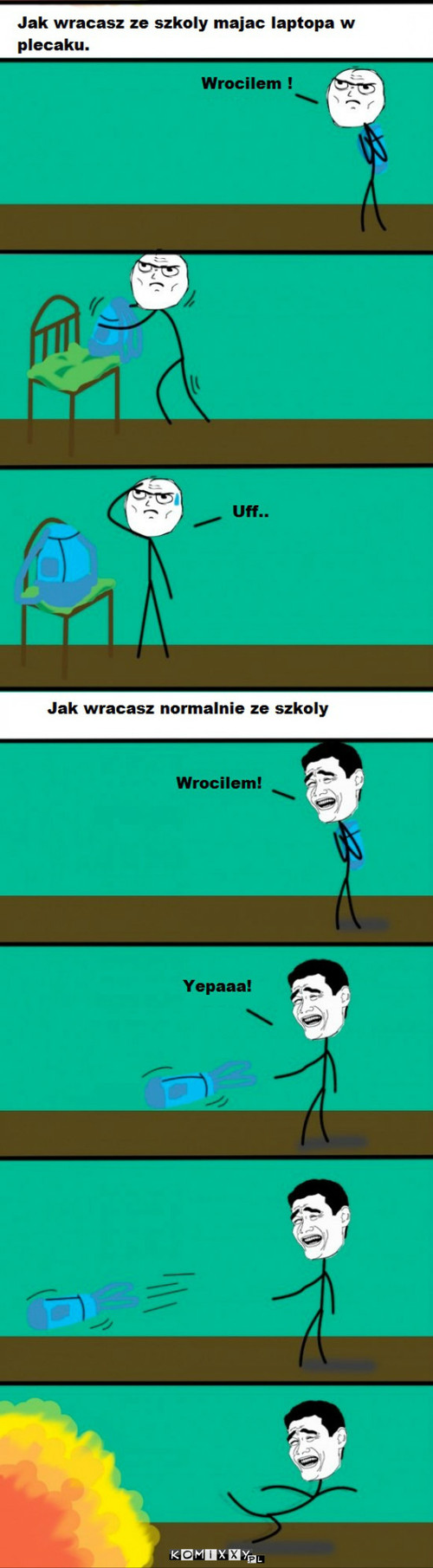 Wracanie ze szkoly –  