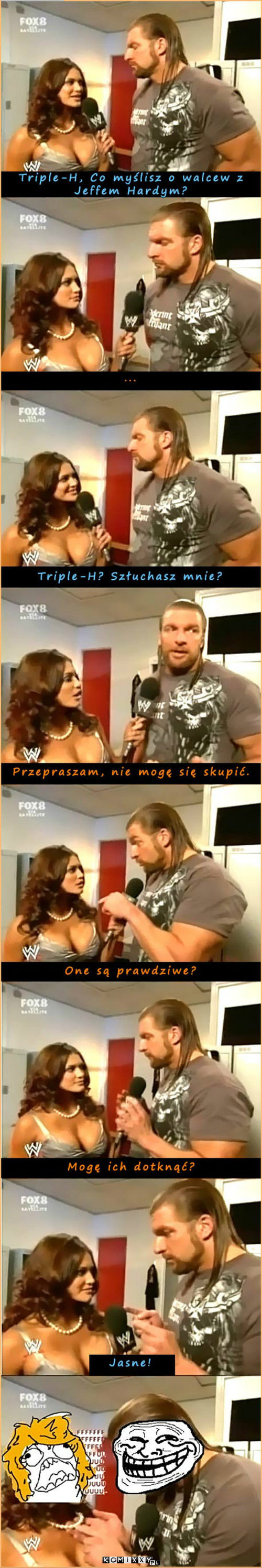 Reportaż z wrestlerem –  