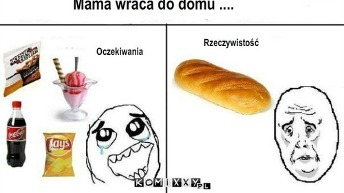 Mama wraca do domu... – Mama wraca do domu .... Oczekiwania Rzeczywistość 