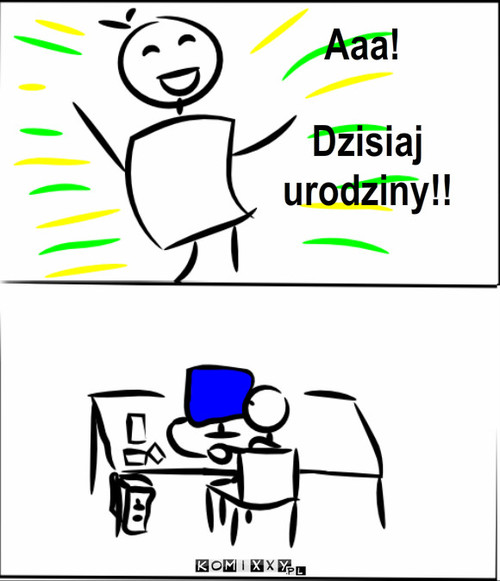 Urodziny – Aaa! Dzisiaj urodziny!! 