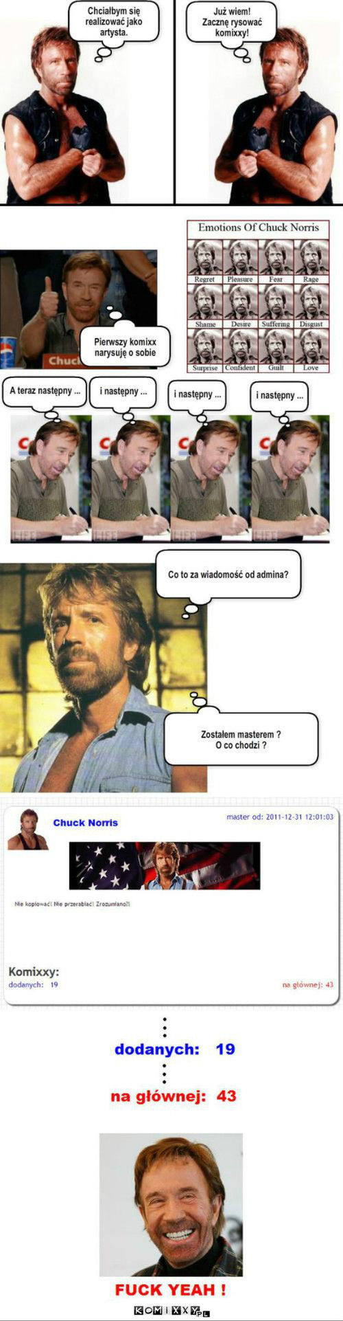 Chuck Norris na Komixxach –  