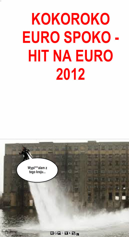 Euro spoko – KOKOROKO EURO SPOKO - HIT NA EURO 2012 Wypi***alam z tego kraju... 