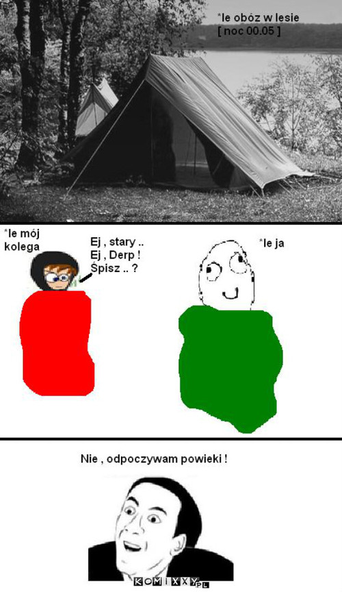 Obóz w lesie –  