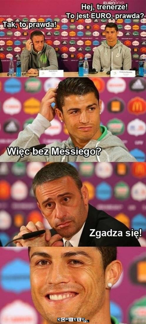 Zadowolony Ronaldo –  