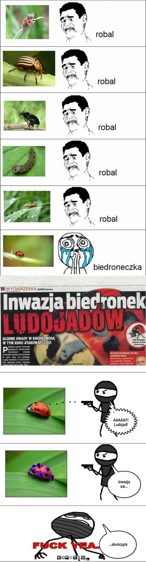 Ludojady! – AAAAA!!! Ludojad! Inwazja sie... ...skończyła 