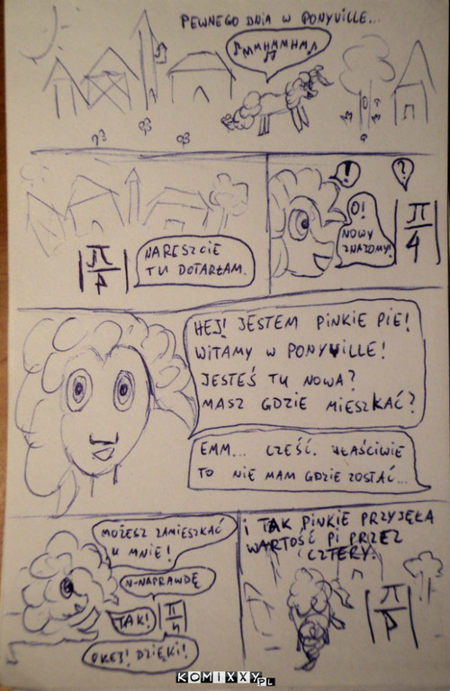 Przygody pi przez cztery w Ponyville cz.1 –  