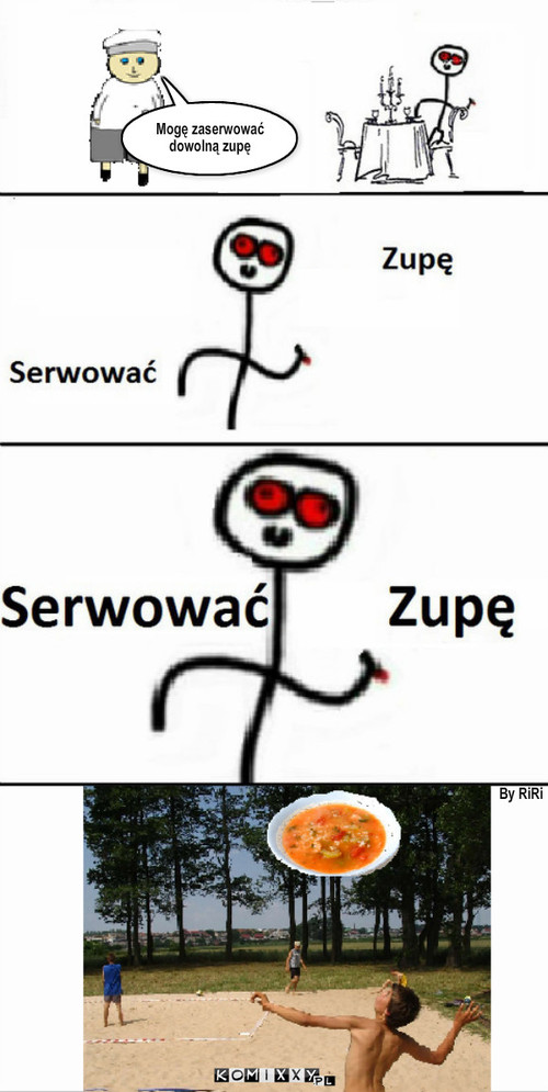 Zupa – Mogę zaserwować dowolną zupę By RiRi 