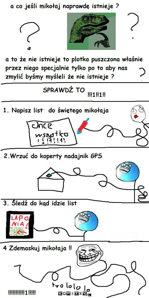 Zdemaskowanie mikołaja –  