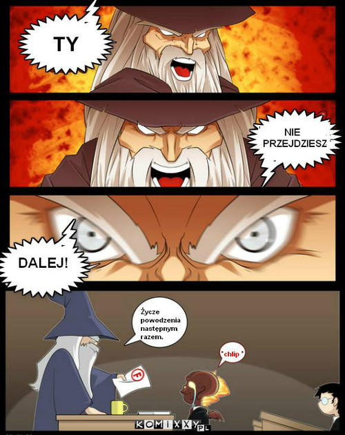 Profesor Gandalf. –  