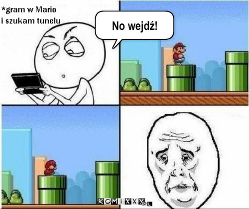 Tunele w Mario – No wejdź! 