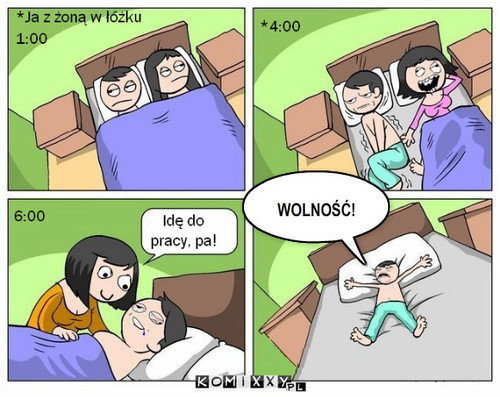 Łóżko – WOLNOŚĆ! 