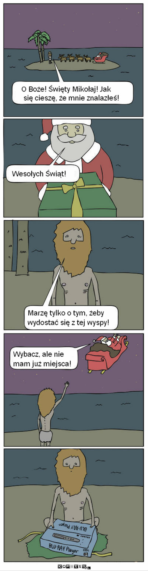 Tymczasem na bezludnej wyspie –  