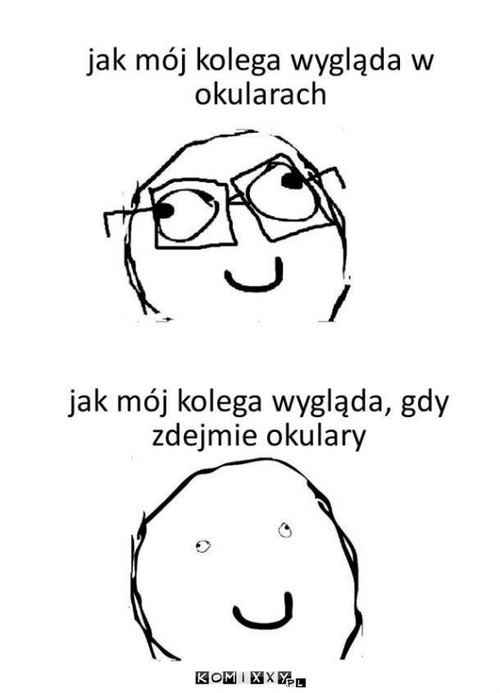 Koleka w okularach –  