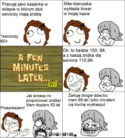 Seniorka troll –  