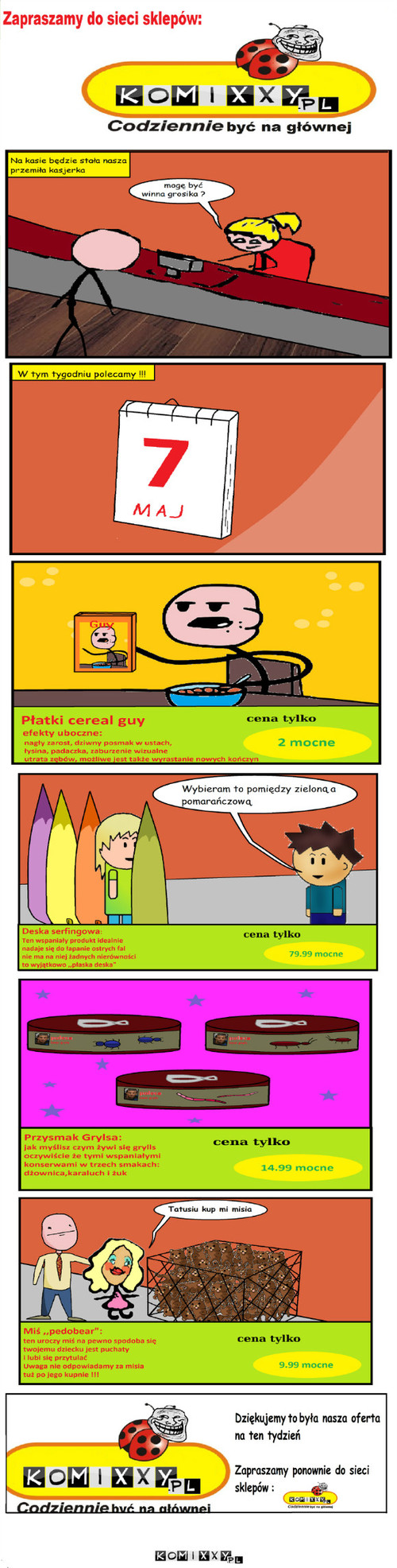 Sieć sklepów komixxy –  