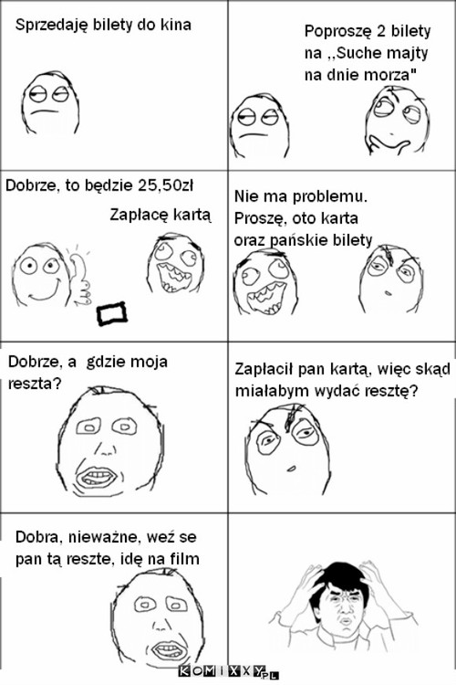 Gdzie moja reszta? –  