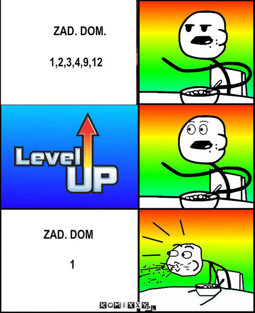 Level up – ZAD. DOM. 1,2,3,4,9,12 ZAD. DOM 1 