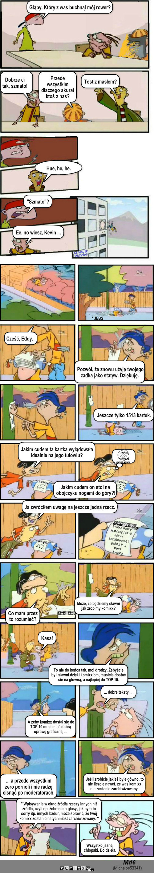 Komixxy u Ed, Edd & Eddy – ... a przede wszystkim zero pornoli i nie radzę cisnąć po moderatorach. 