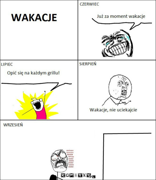 Wakacje –  